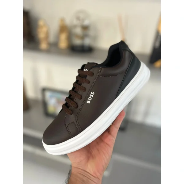 Sapatênis Masculino Casual Hugo Boss Premium: Elegância e Conforto - Image 8